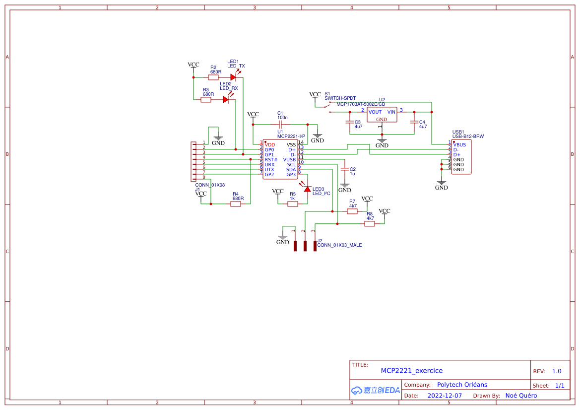 MCP2221_exercice_Quero - OSHWLab