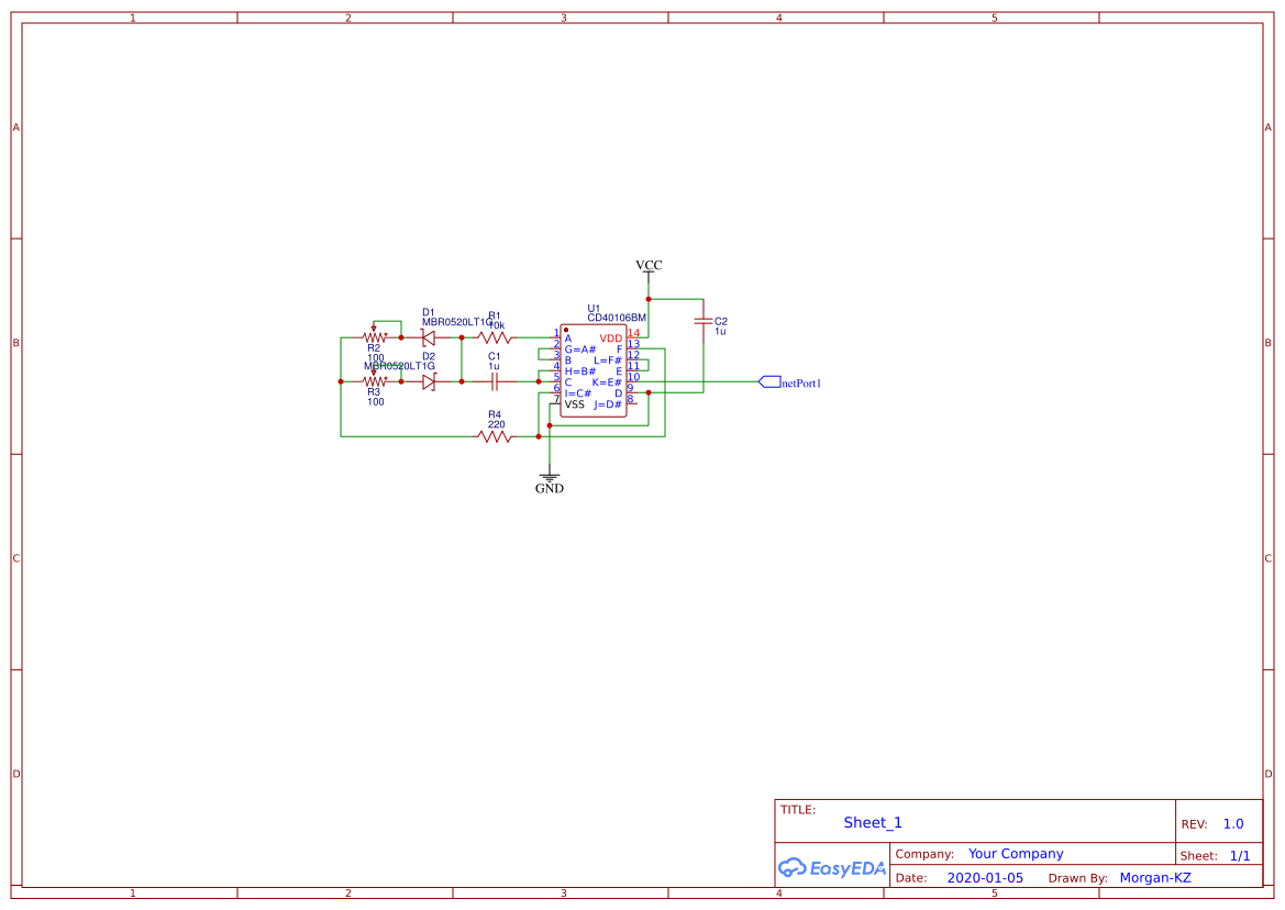 Generator Meandr - EasyEDA open source hardware lab