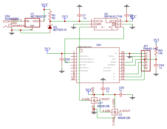 MSP430 Mood Light - EasyEDA open source hardware lab