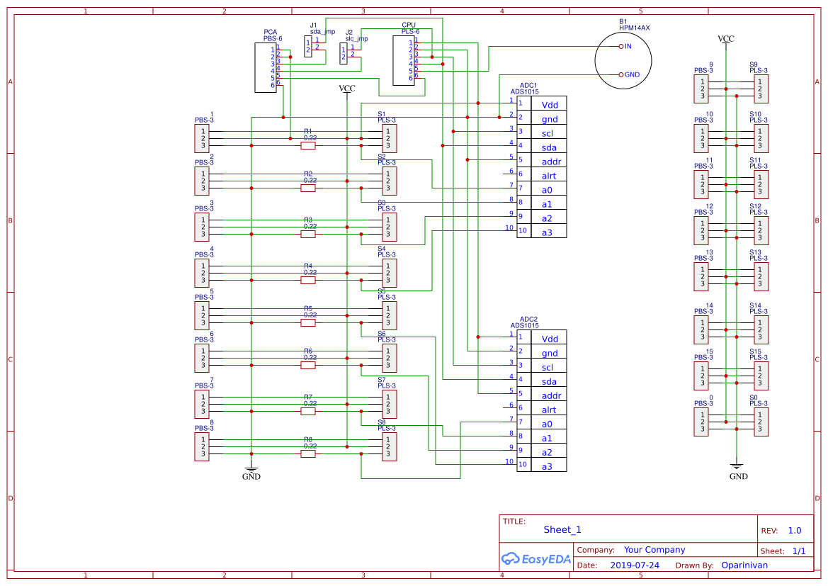 pca9685_shield - EasyEDA open source hardware lab