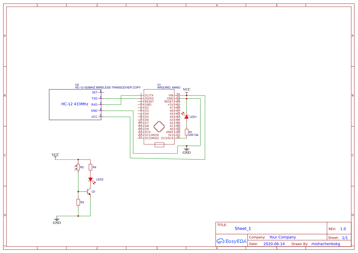 Arduino Leds - OSHWLab
