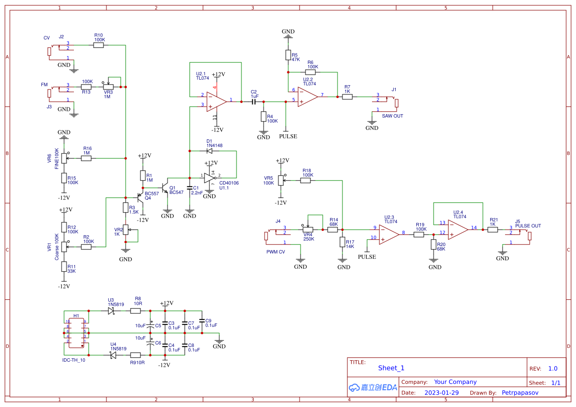 VCO-PS2023 - EasyEDA open source hardware lab