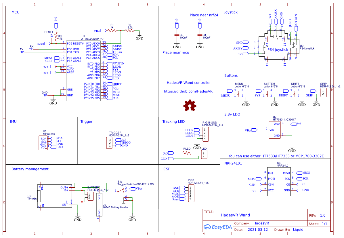 QX5252F 5V Supply - EasyEDA