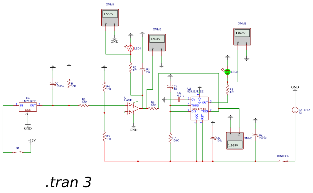 Brake Failure Indicator EasyEDA