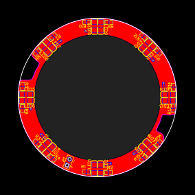 SCK LED Ring 2 - EasyEDA open source hardware lab