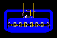 RGB LED Power Distribution Board - OSHWLab