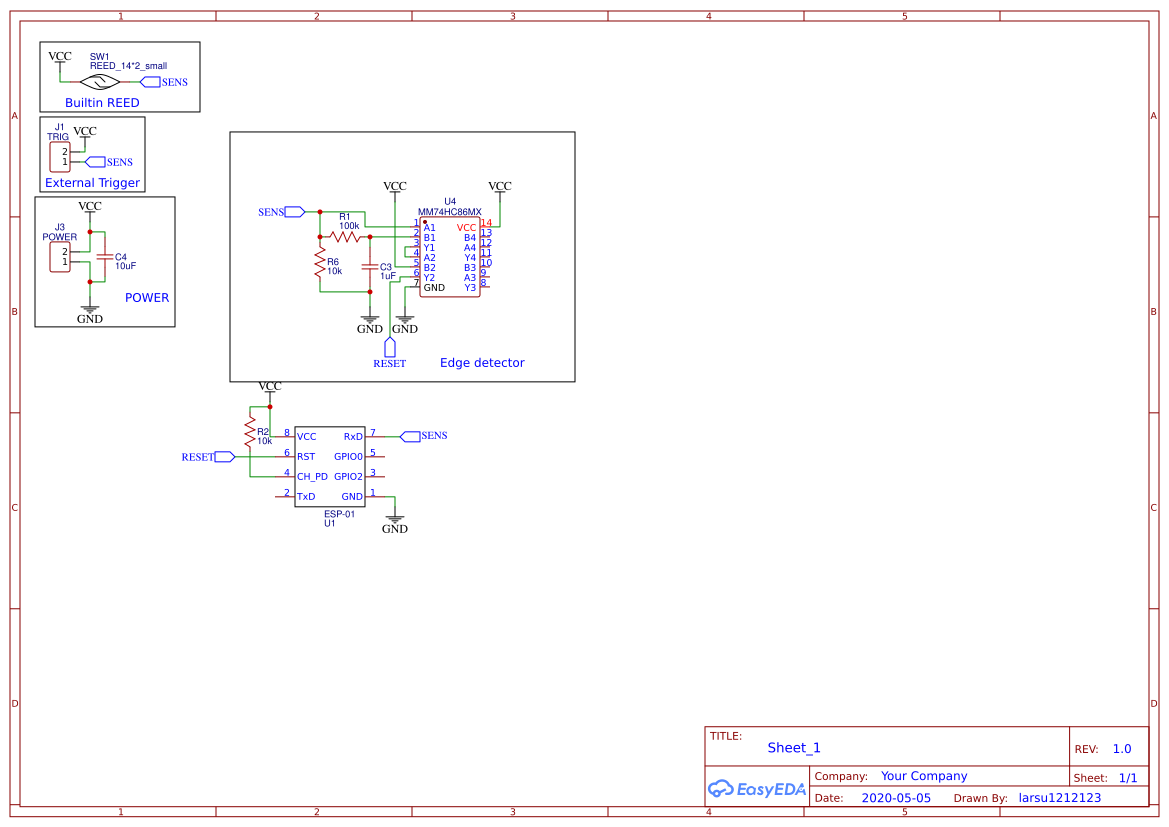 GammaDoor - EasyEDA open source hardware lab