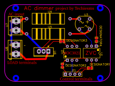 ac dimmer circuit - EasyEDA open source hardware lab