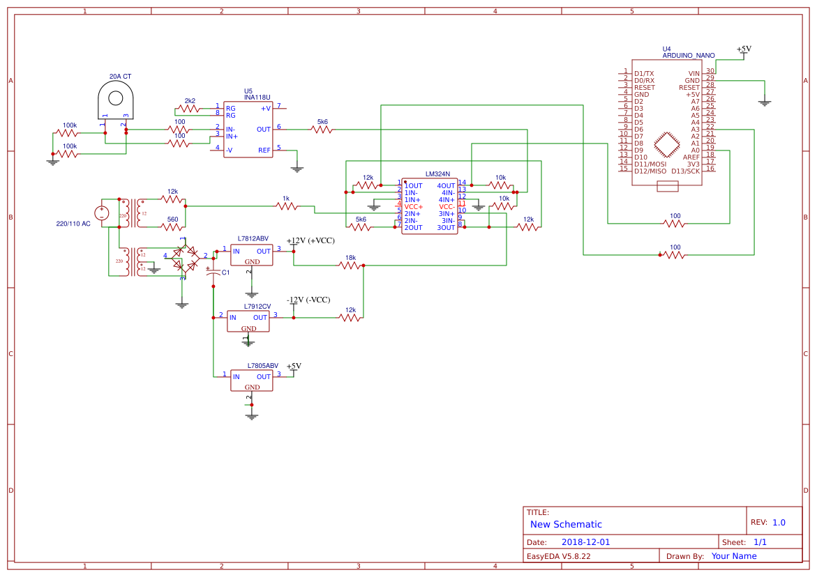 Wattimetro - EasyEDA open source hardware lab