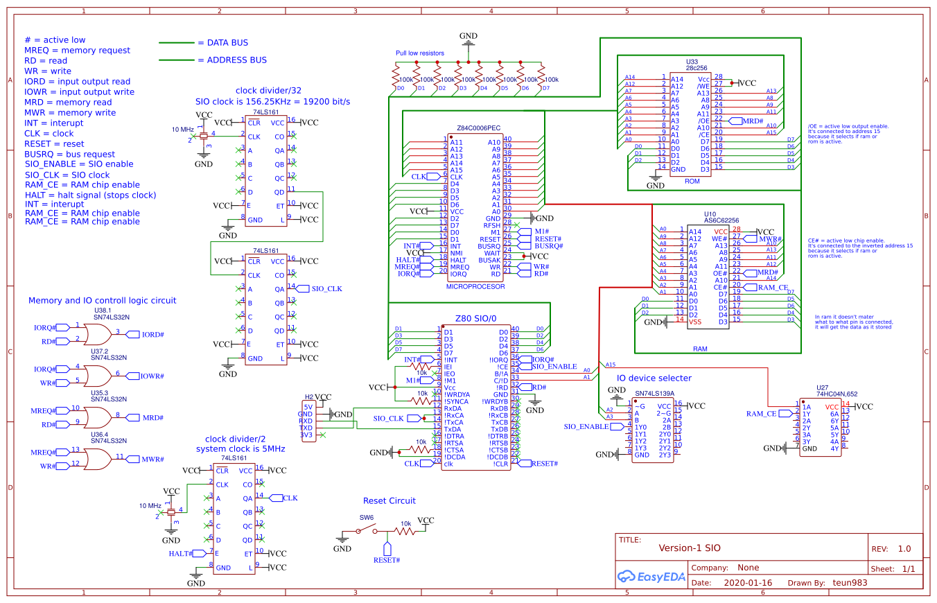 Z80_cpu - EasyEDA open source hardware lab