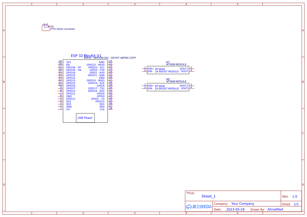 ESP32 mux gps voltage measurement EasyEDA open source hardware lab