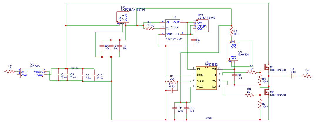 Line driver_v1 - OSHWLab