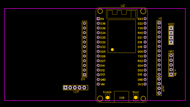 ESP32_SlaveDevBoard - OSHWLab image.