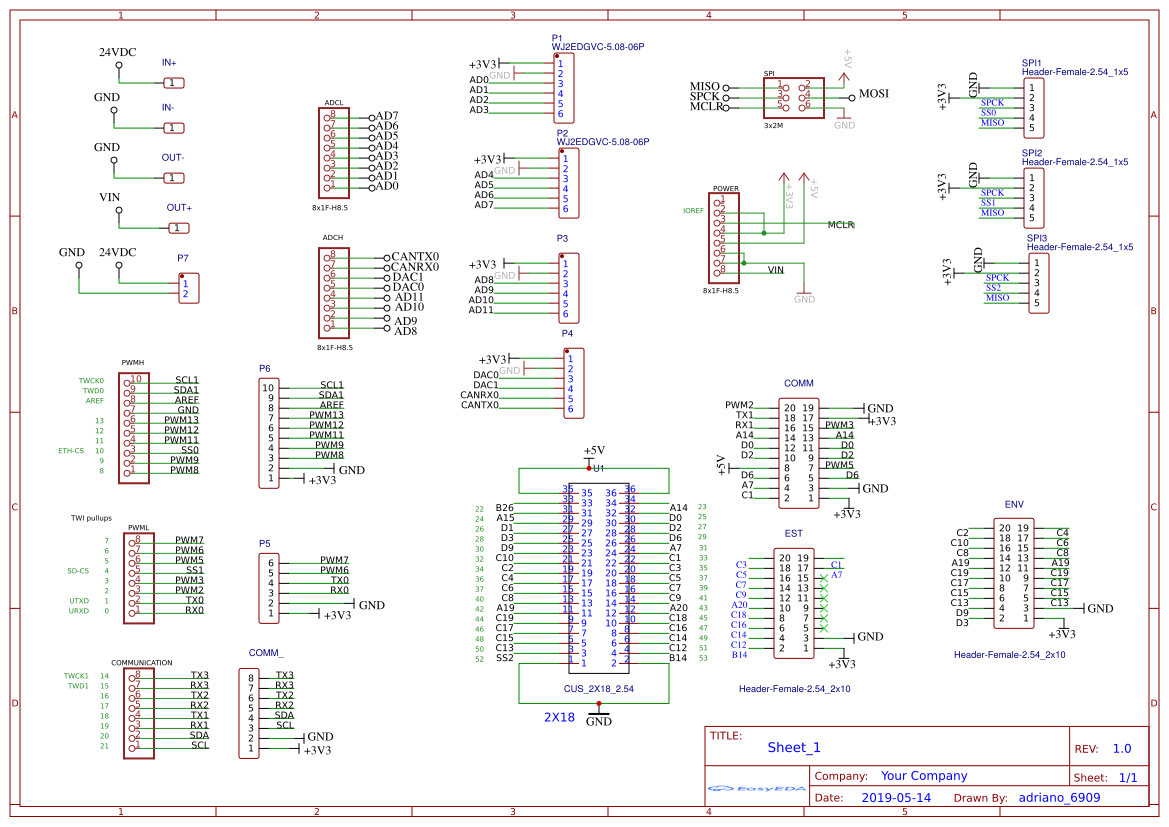 Trabalho 3 - EasyEDA open source hardware lab
