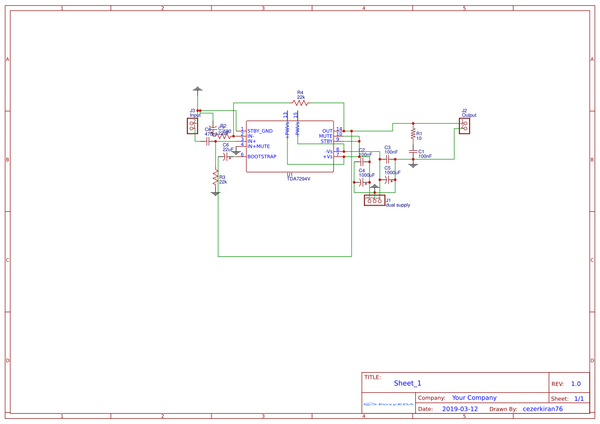 tda 7294 - Platform for creating and sharing projects - OSHWLab