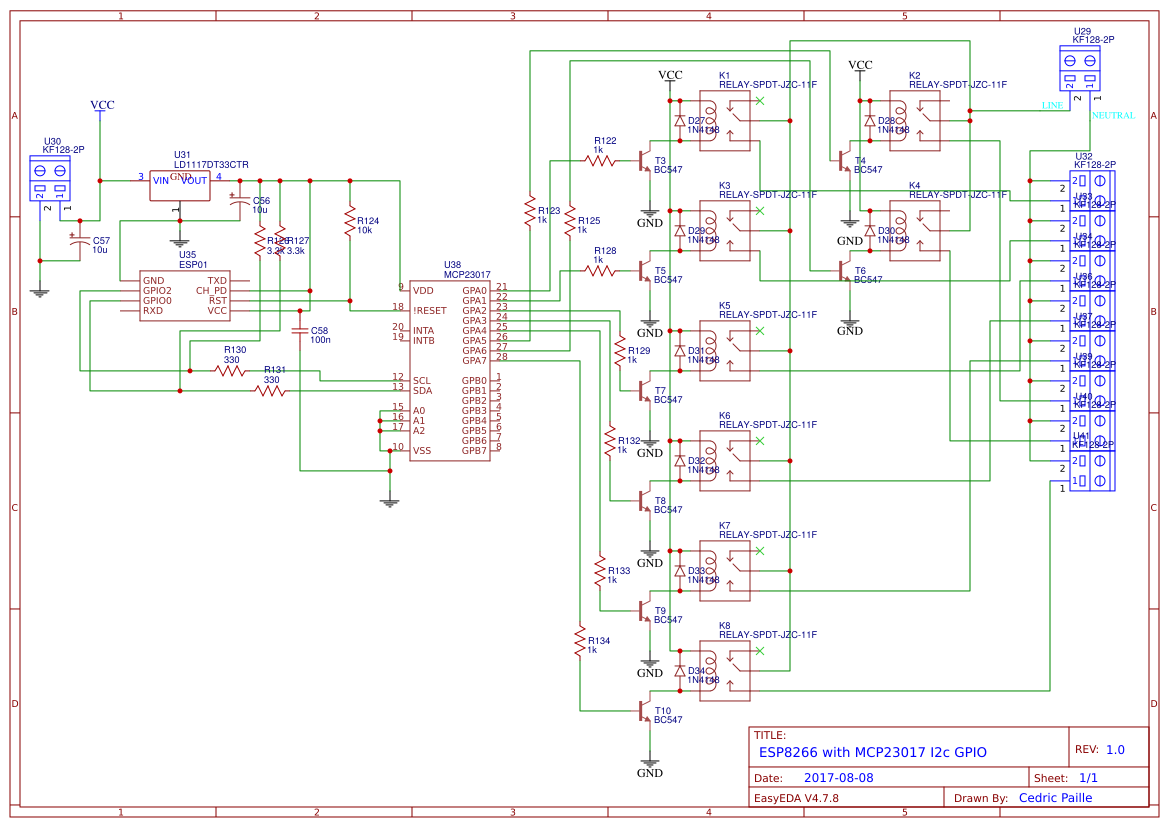 Wifi Iot Esp8266 Relay Board Schematic Hackster Io vrogue.co