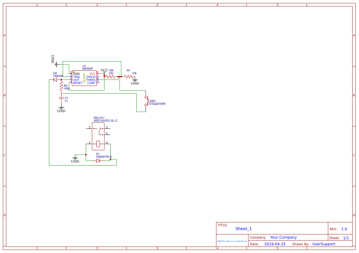 555 switch toogle - EasyEDA open source hardware lab