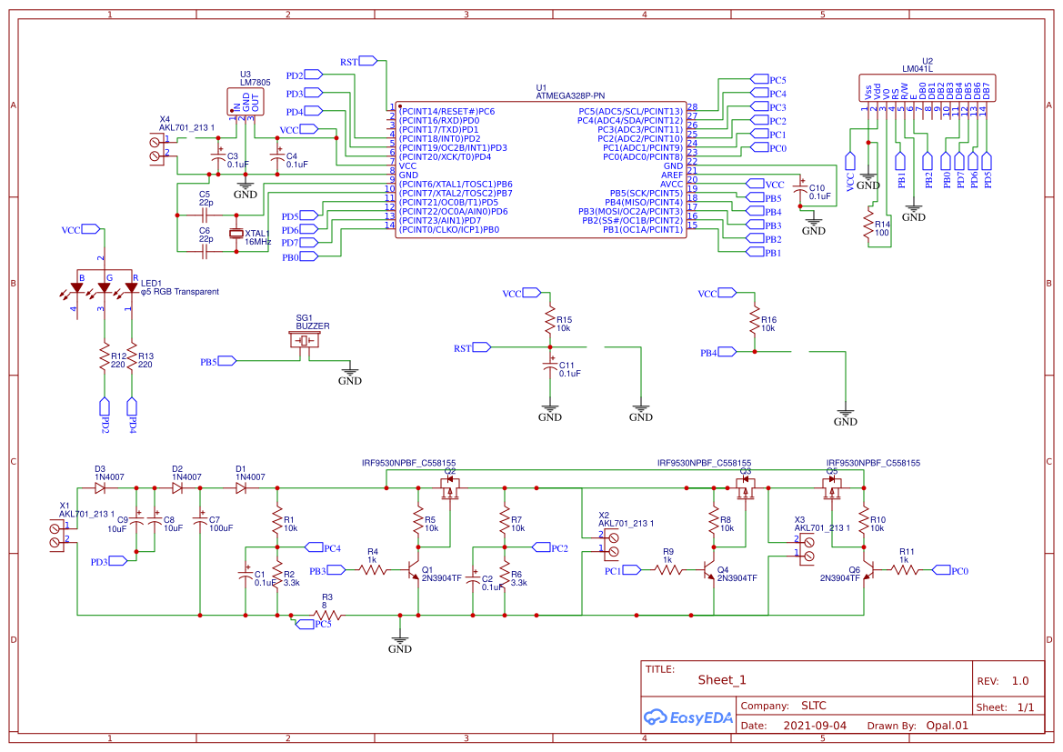 System Controller - EasyEDA open source hardware lab