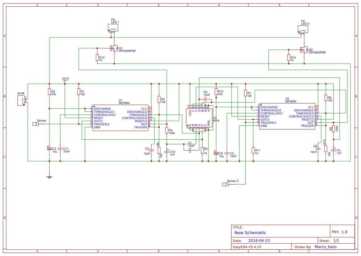 Lampada Touch - EasyEDA open source hardware lab