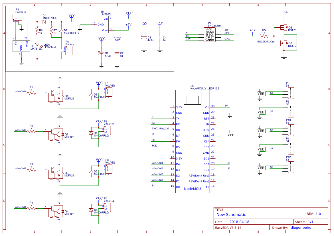 Sprinkler System - EasyEDA open source hardware lab