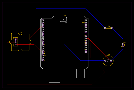 LED AND BUZZER CONTROL WITH IR RECEIVER AND REMOTE - OSHWLab