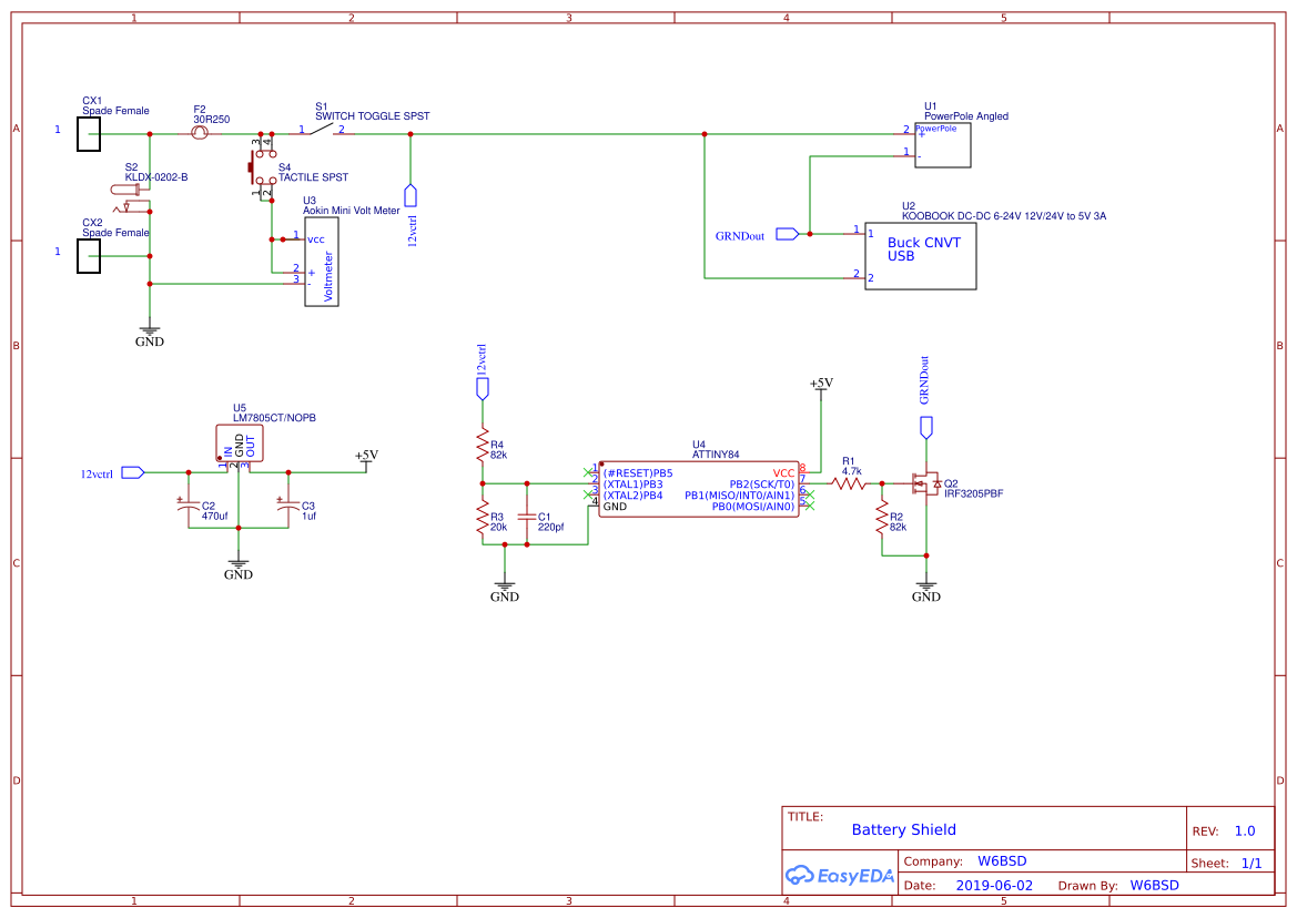 BatteryMonitorV2 - OSHWLab