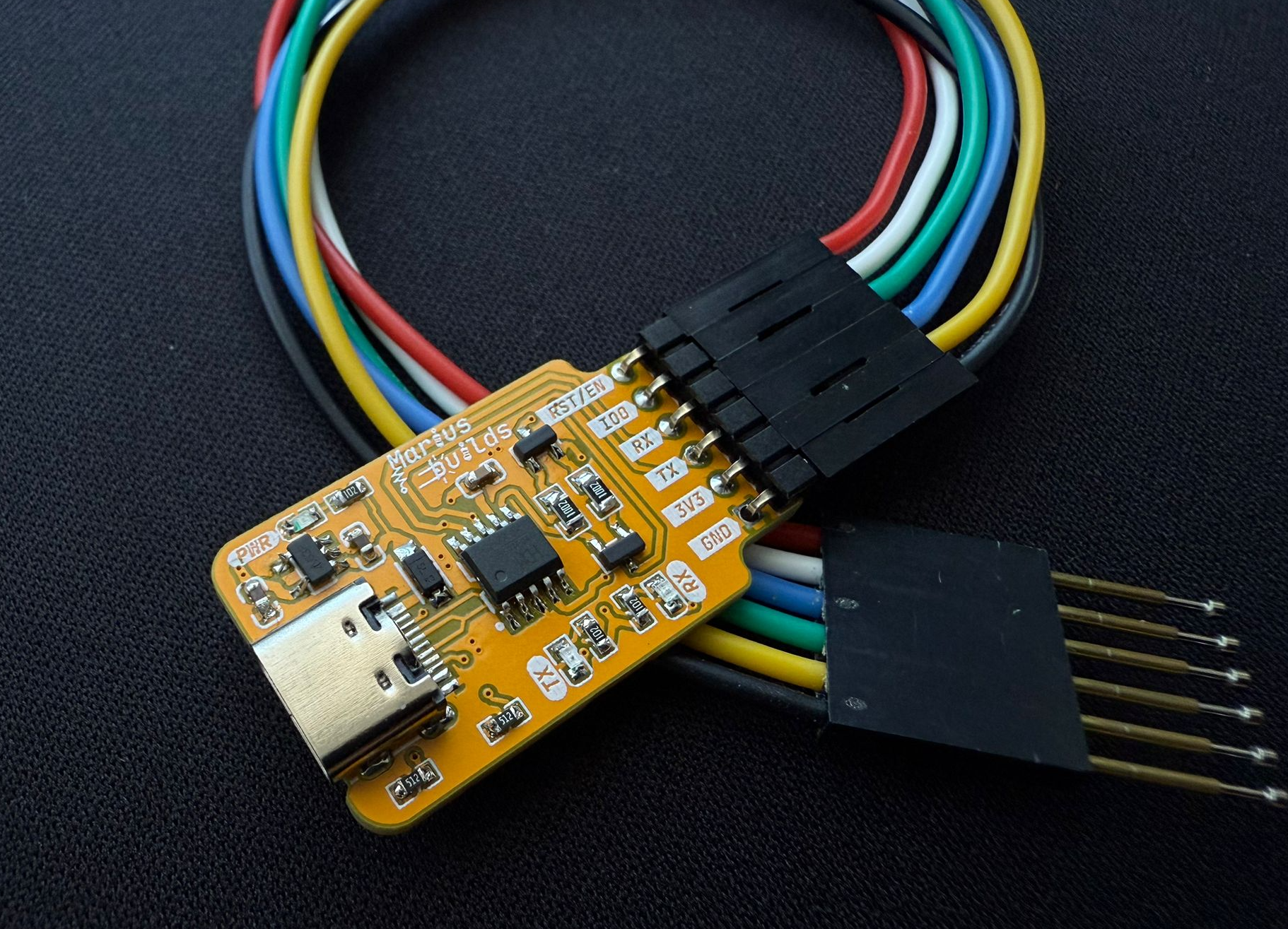 USB-C CH340K_AUTO-RESET_Programmer