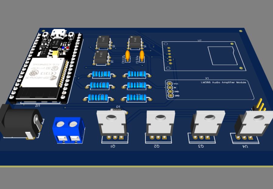 RGB led strip and music controller - Platform for creating and sharing ...